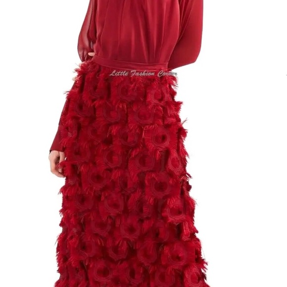 Maxmara fil coupe skirt size 4 - Picture 8 of 8